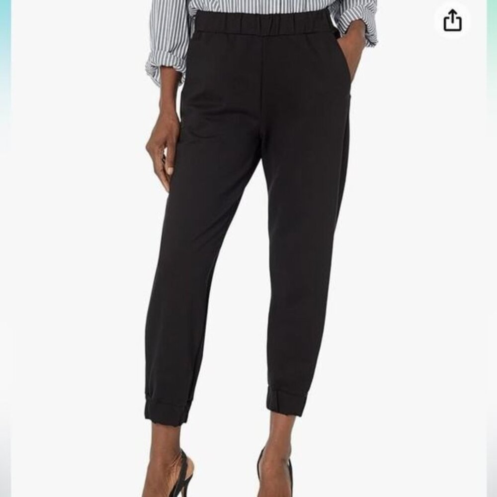 Velvet by Graham and Spencer Women's Monterey Ponti Cuffed Jogger NWT